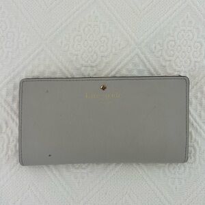 Kate Spade Bifold Wallet (Gray)